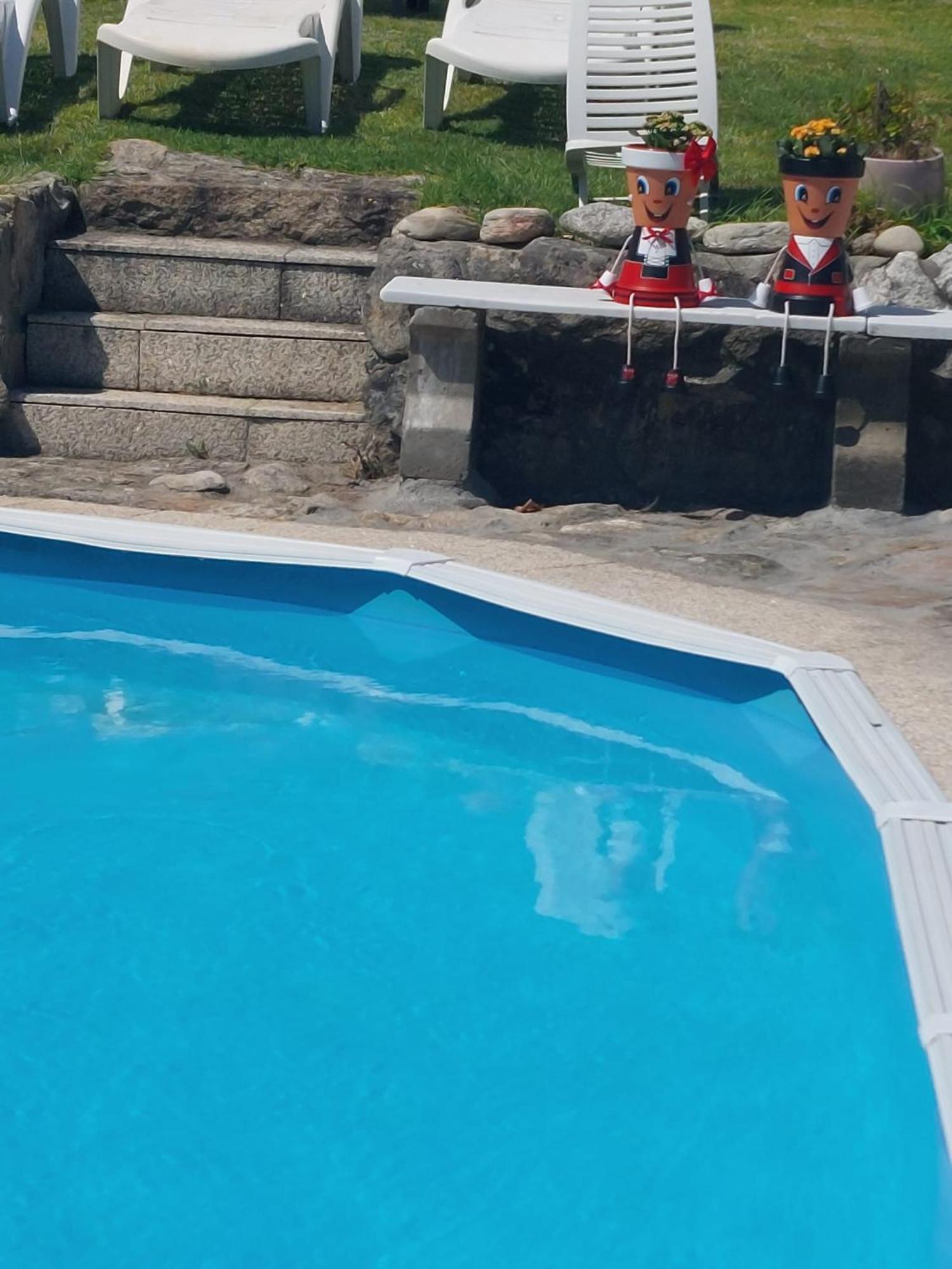 Casa Con Piscina Al Lado Del Mar En Viladesuso Villadesuso Exterior foto